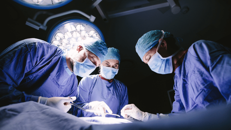 Chin implant surgery technique at Centre for Surgery London