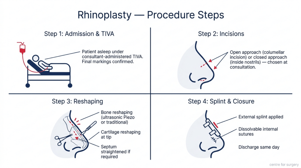 How Does Rhinoplasty Work Rhinoplasty London | Natural Nose Job | Centre for Surgery