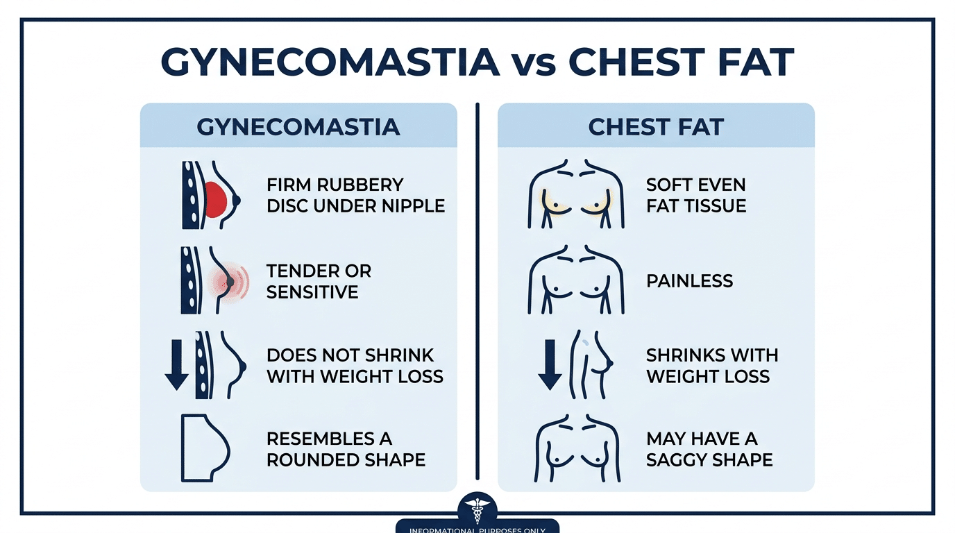 Gyno vs Chest Fat: How to Tell the Difference | Centre for Surgery