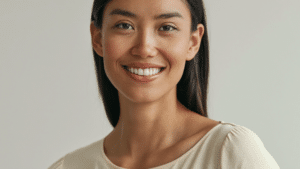 Woman with healthy skin considering scar treatment options — Centre for Surgery London