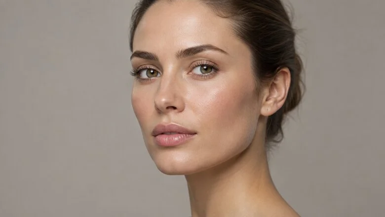 Lip reduction surgery London — woman in her 30s with naturally full, well-proportioned lips, the proportion lip reduction aims to restore where lips are too large for the face