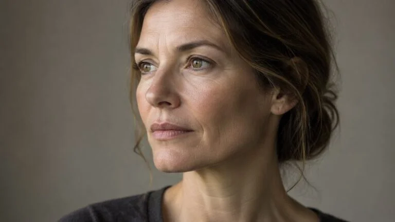 Hollowing between the cheekbone and jawline shown in raking directional light — sunken cheeks assessment at Centre for Surgery, Baker Street, London