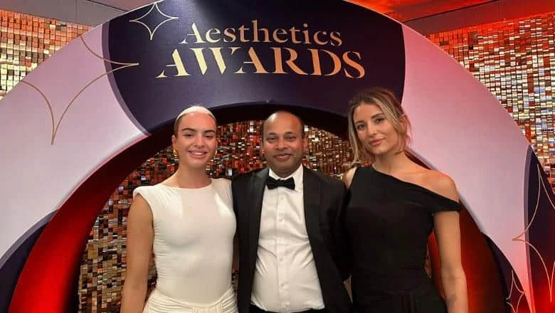 Centre for Surgery team at the Aesthetics Awards 2026, Hilton Park Lane, London