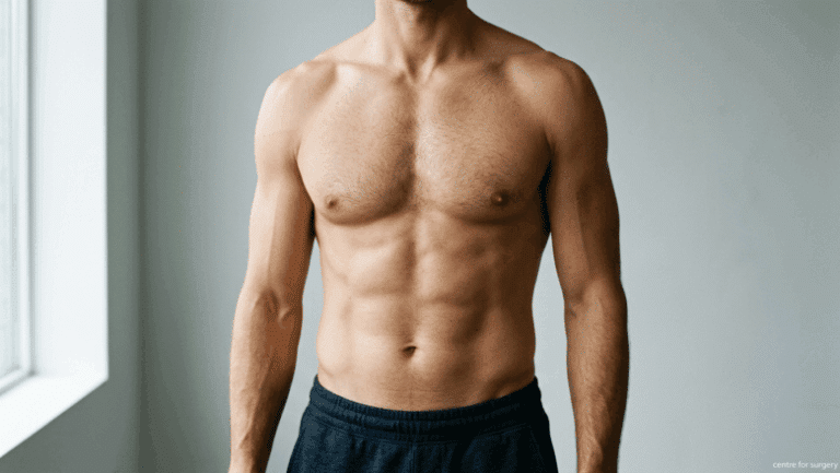 Man boobs and gynaecomastia treatment consultation at Centre for Surgery London